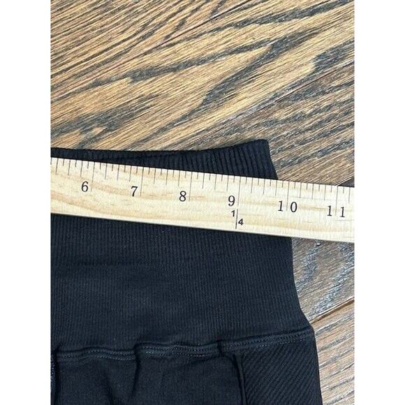 Free People Movement Athletic Leggings Pull On Stretch Mid Rise Black Size XS/S - Picture 6 of 7